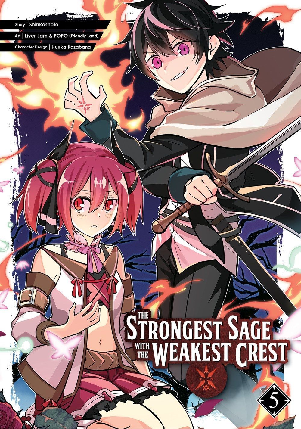 The Strongest Sage with the Weakest Crest 5 By Shinkoshoto (Paperback)