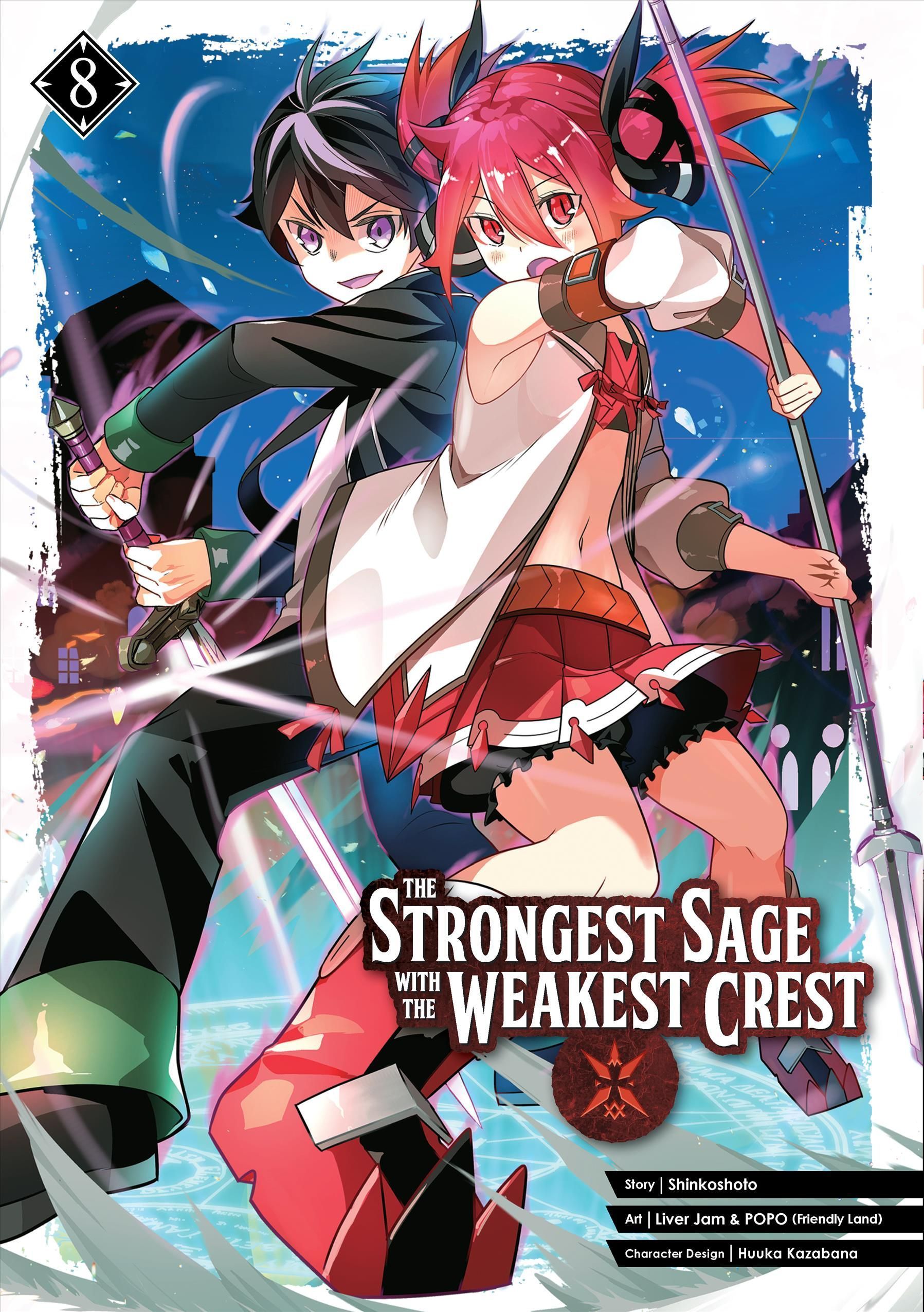 The Strongest Sage with the Weakest Crest 8 By Shinkoshoto (Paperback)