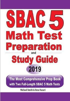 SBAC 5 Math Test Preparation and Study Guide 9781646125272 (Paperback)