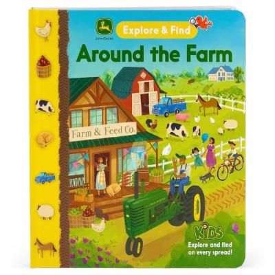 John Deere Kids Around the Farm 9781646380480 (Board book)