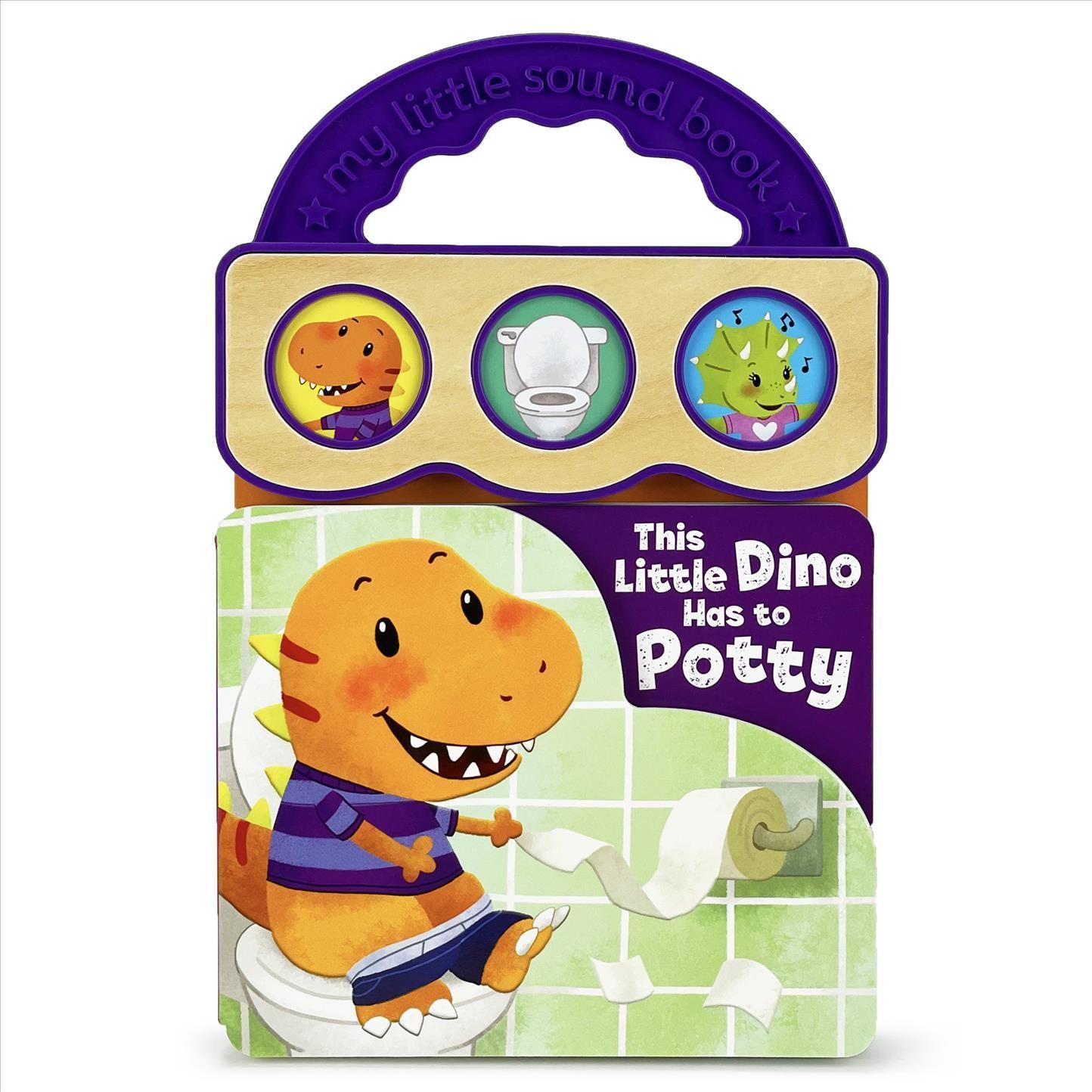 This Little Dino Has to Potty 9781646383122 (Board book)