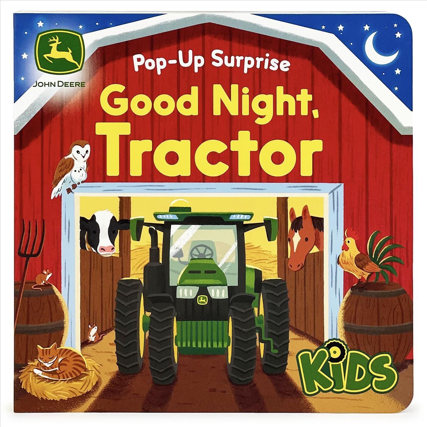John Deere Kids Pop-Up Surprise Good Night, Tractor 9781646386512