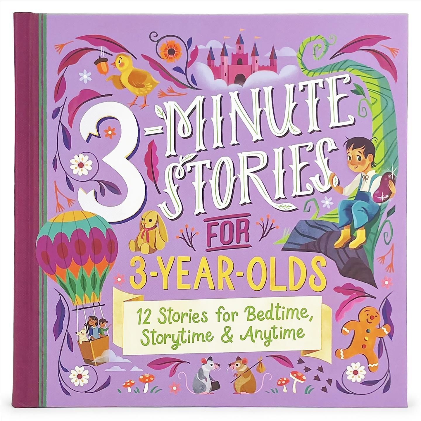 3-Minute Stories for 3-Year-Olds 9781646386550 (Hardback)