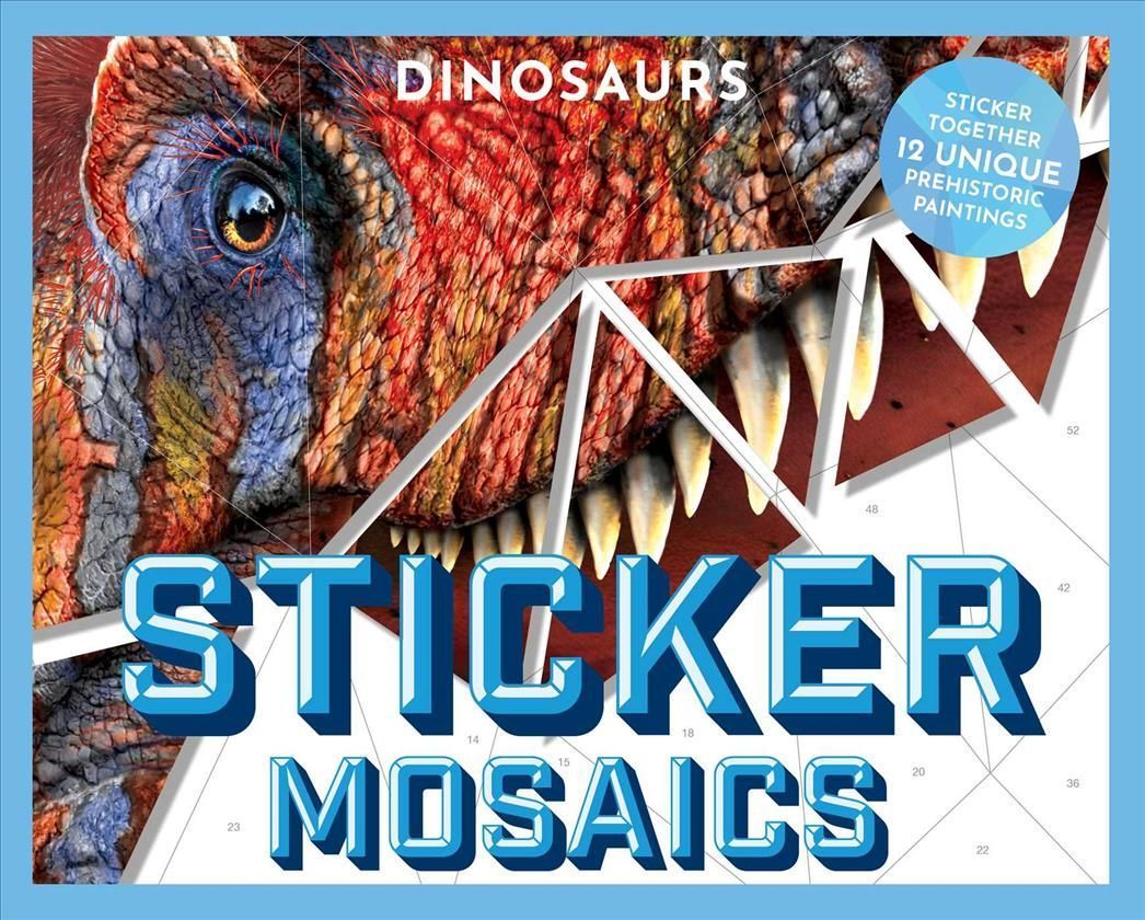 Sticker Mosaics: Dinosaurs 9781646432226 (Paperback)