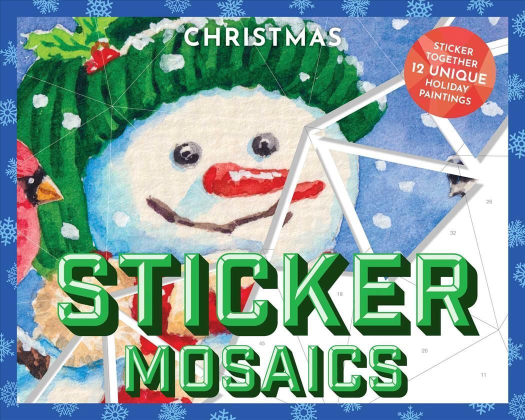Sticker Mosaics: Christmas 9781646432837 (Paperback)