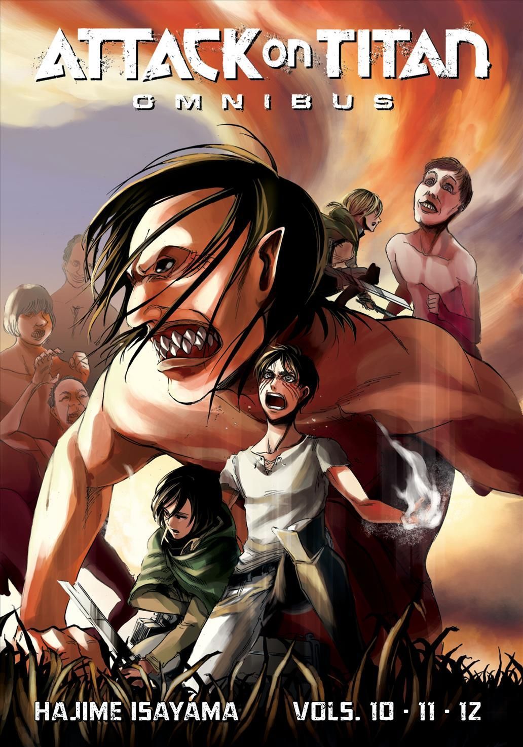 Attack on Titan Omnibus. 4 Volumes 10, 11, 12 9781646513772