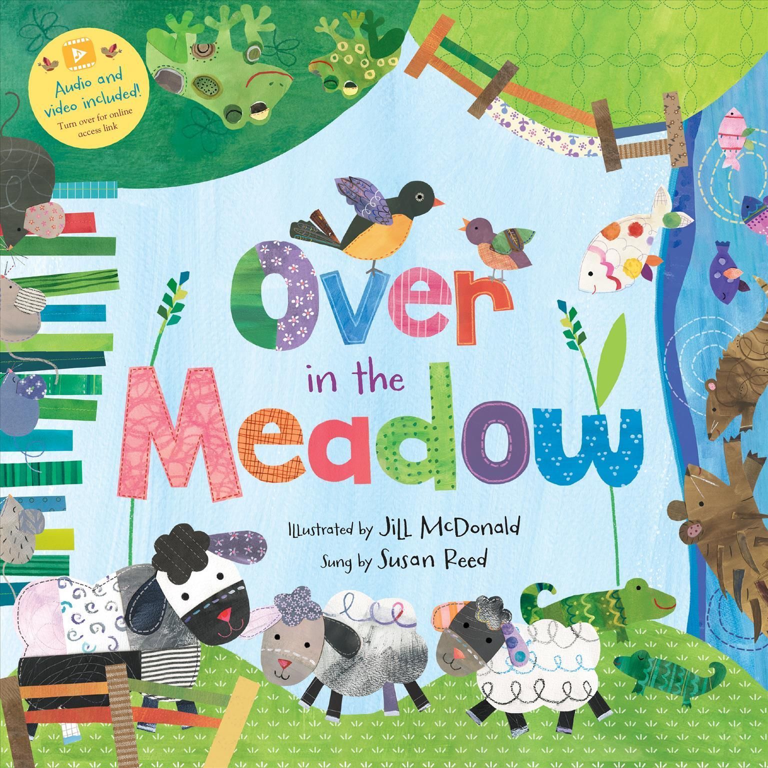 Over in the Meadow By Barefoot Books 9781646862887 (Board book)