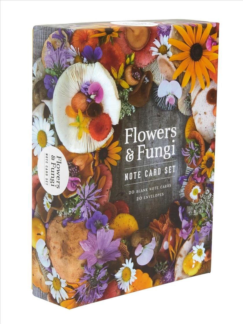 Flowers and Fungi Boxed Note Cards By Insight Editions 9781647224554