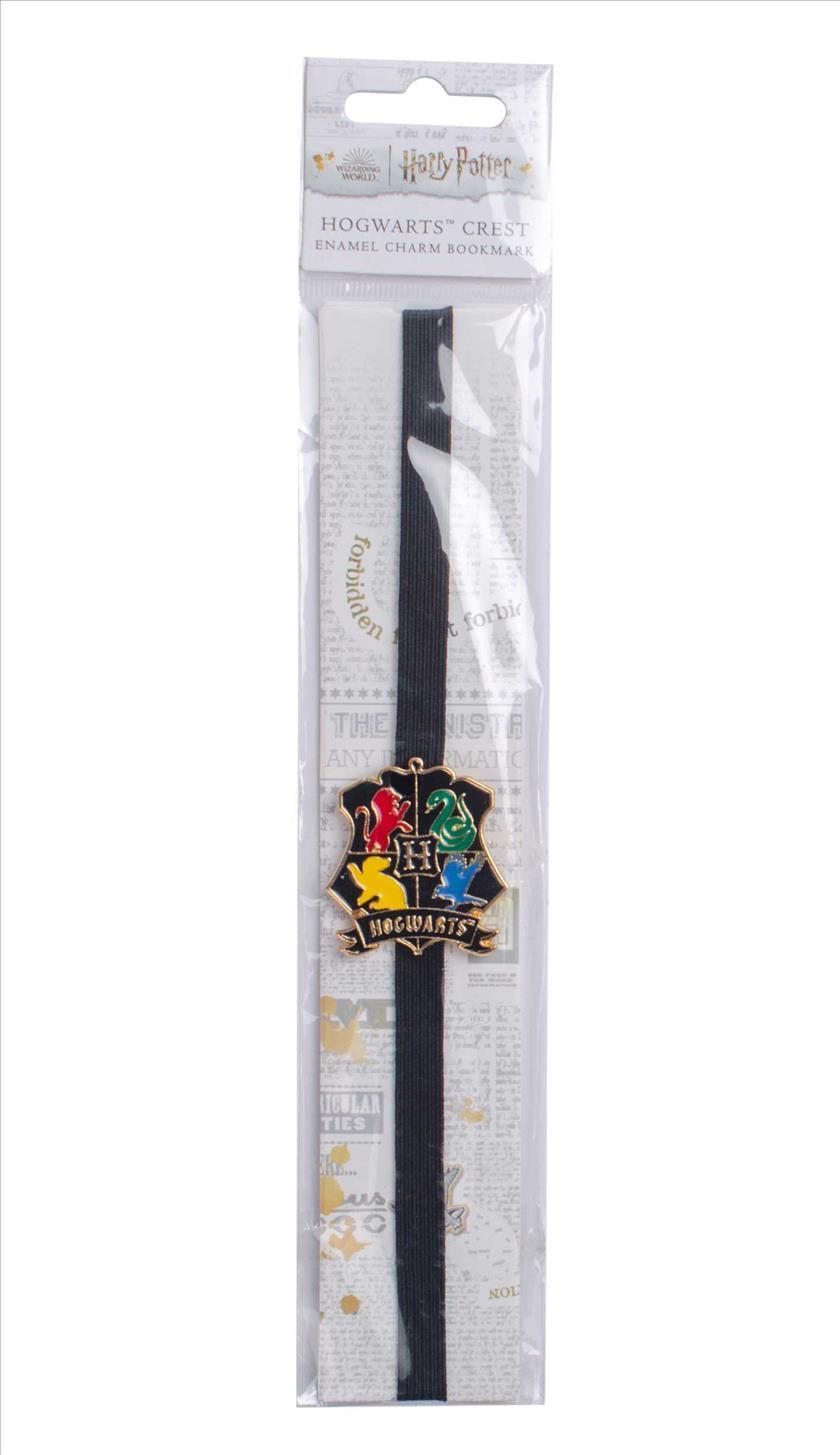 Harry Potter: Hogwarts Crest Enamel Charm Bookmark 9781647228071