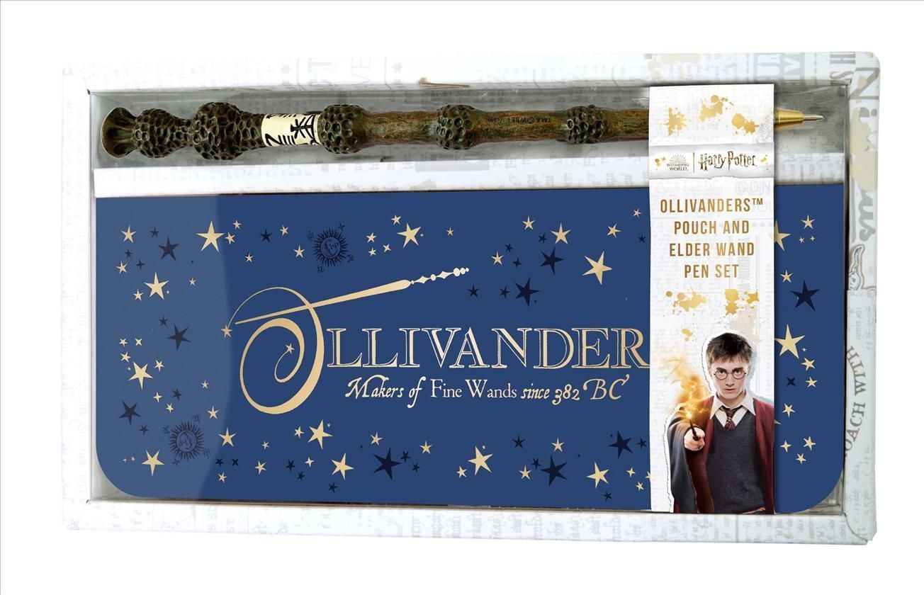 Harry Potter: Ollivanders Pouch and Elder Wand Pen Set 9781647229238