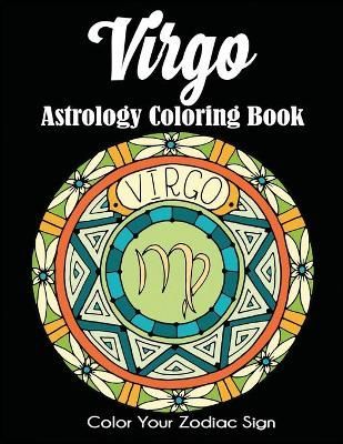 Virgo Astrology Coloring Book By Dylanna Press 9781647900489