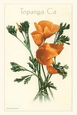 The Vintage Journal Poppies, Topanga, California By Found Image Press