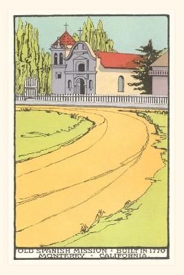 Vintage Journal Mission at Monterey By Found Image Press 9781648118159