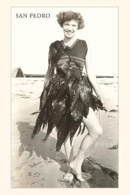 Vintage Journal Woman Wrapped in Seaweed By Found Image Press