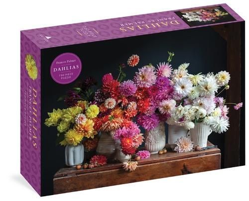Dahlias 750-Piece Puzzle By Artisan Puzzle, Frances Palmer (Paperback)
