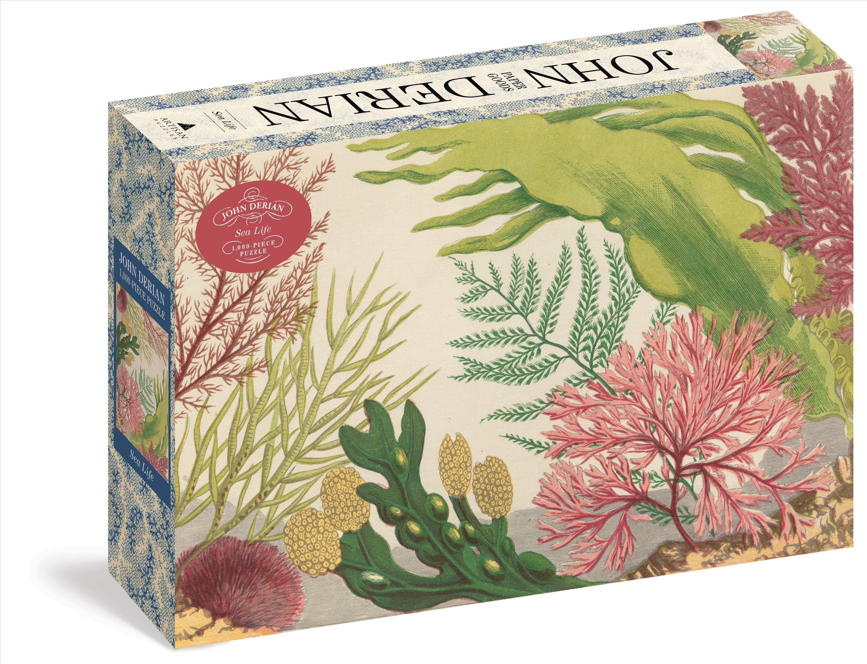 John Derian Paper Goods: Sea Life 1,000-Piece Puzzle By John Derian