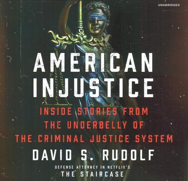 American Injustice By Rudolf 9781665064491 (CD-Audio)