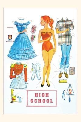 Vintage Journal High School Paper Doll By Found Image Press