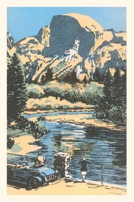 Vintage Journal Scenic Vista Woodcut By Found Image Press (Paperback)