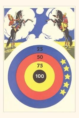 Vintage Journal Cowboy and Indian Target Practice By Found Image Press