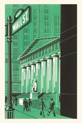 Vintage Journal Wall Street Poster By Found Image Press 9781669504276
