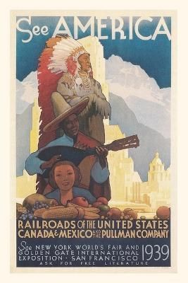 Vintage Journal See American Travel Poster By Found Image Press