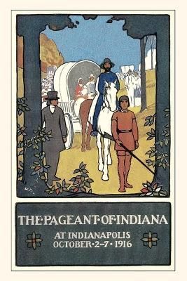 Vintage Journal Pageant of Indiana Poster By Found Image Press