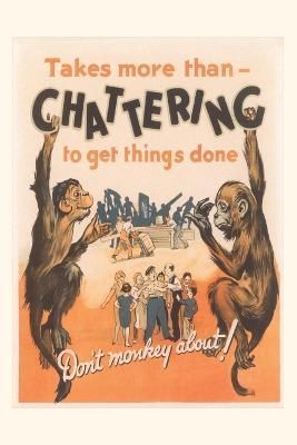 Vintage Journal Don't Monkey About By Found Image Press 9781669506867