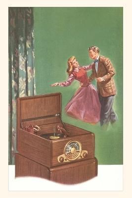 Vintage Journal Forties Couple Dancing to Record Player 9781669506973