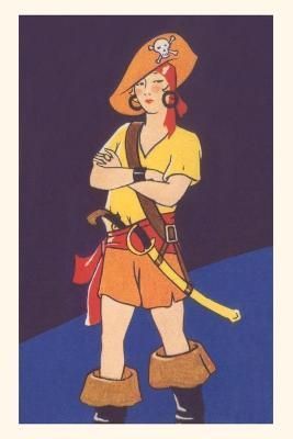Vintage Journal Woman Pirate By Found Image Press 9781669507376