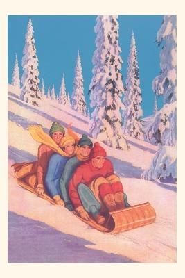 Vintage Journal Winter Sledding By Found Image Press 9781669507406