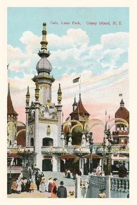 Vintage Journal Luna Park, Coney Island, New York By Found Image Press