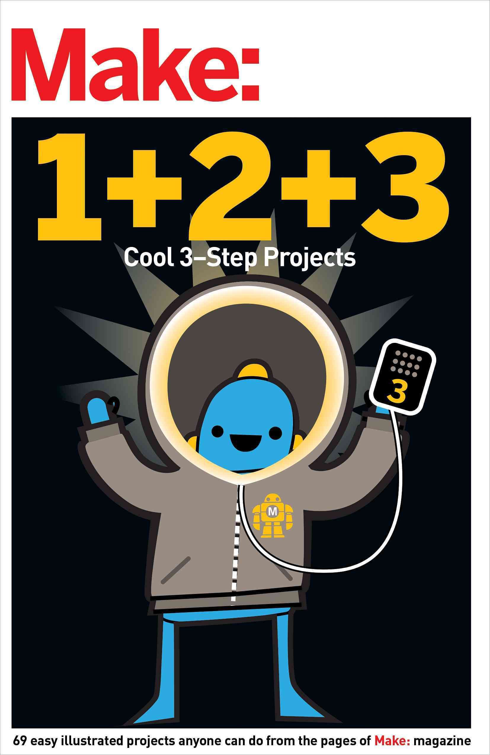 Make: Easy 1+2+3 Projects 9781680450446 (Paperback)