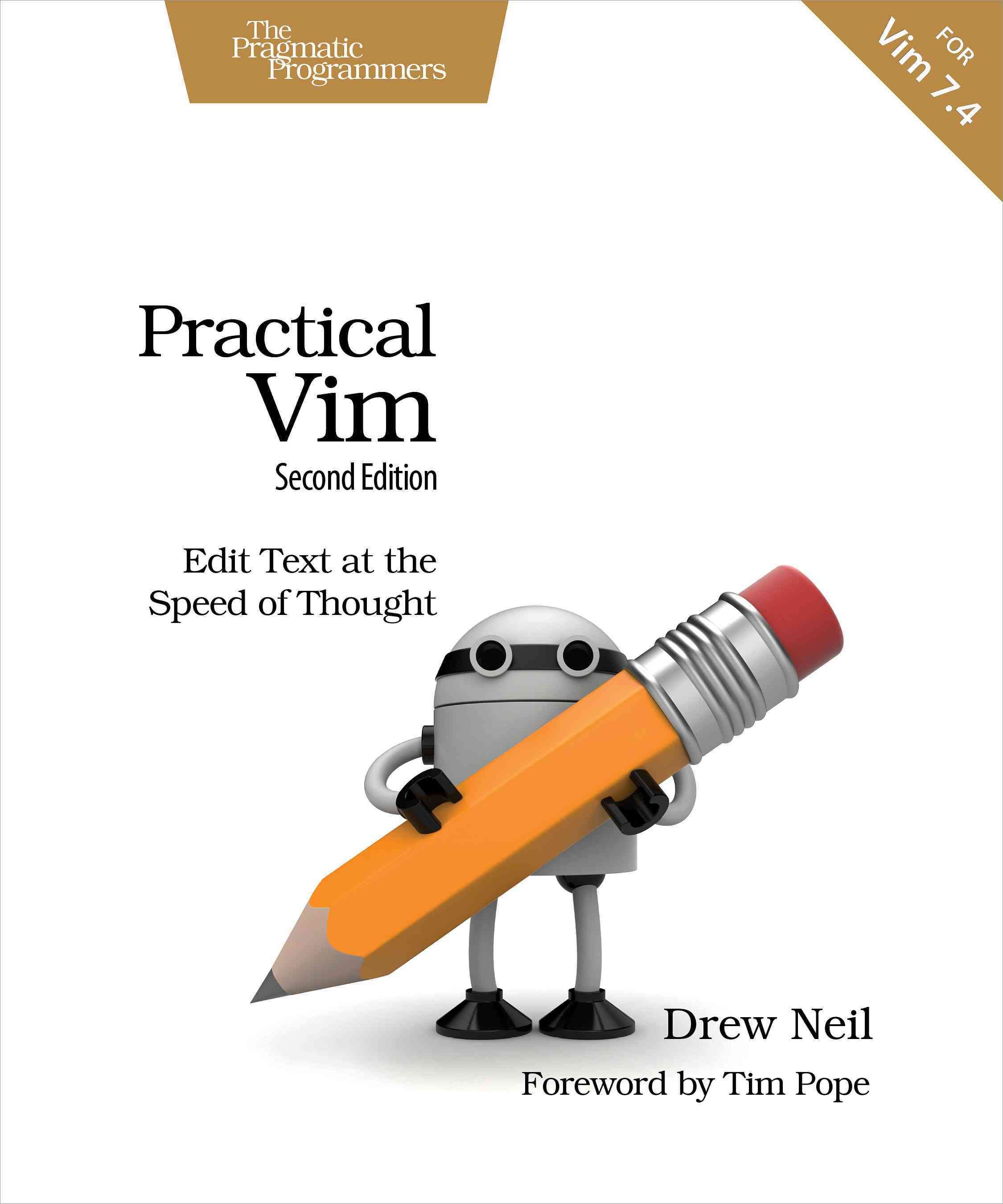 Practical Vim By Drew Neil 9781680501278 (Paperback)