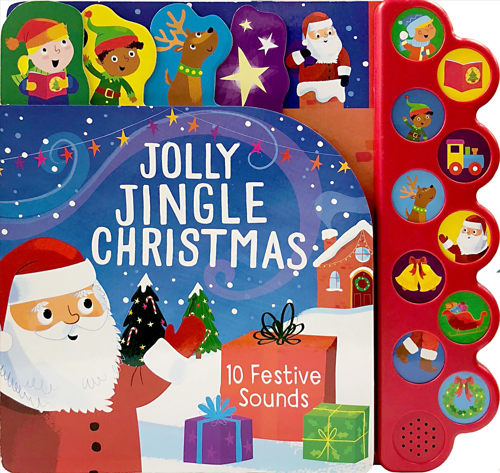 Jolly Jingle Christmas 9781680524024 (Board book)