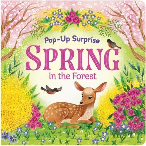 Pop-Up Surprise Spring in the Forest 9781680524826 (Board book)