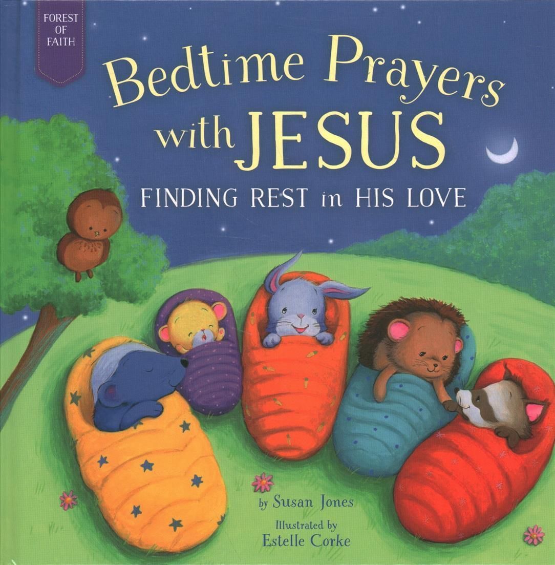 Bedtime Prayers With Jesus 9781680998368 (Hardback)