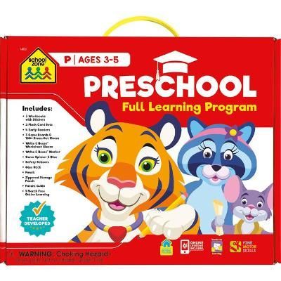 School Zone Preschool Full Learning Program By School Zone (Paperback)