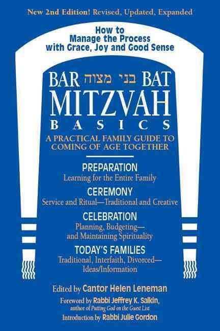 Bar/Bat Mitzvah Basics 2/E By Cantor Helen Leneman 9781681629834