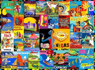 Exotic Travels 1000-Piece Puzzle By Lewis T Johnson (photographer) ()
