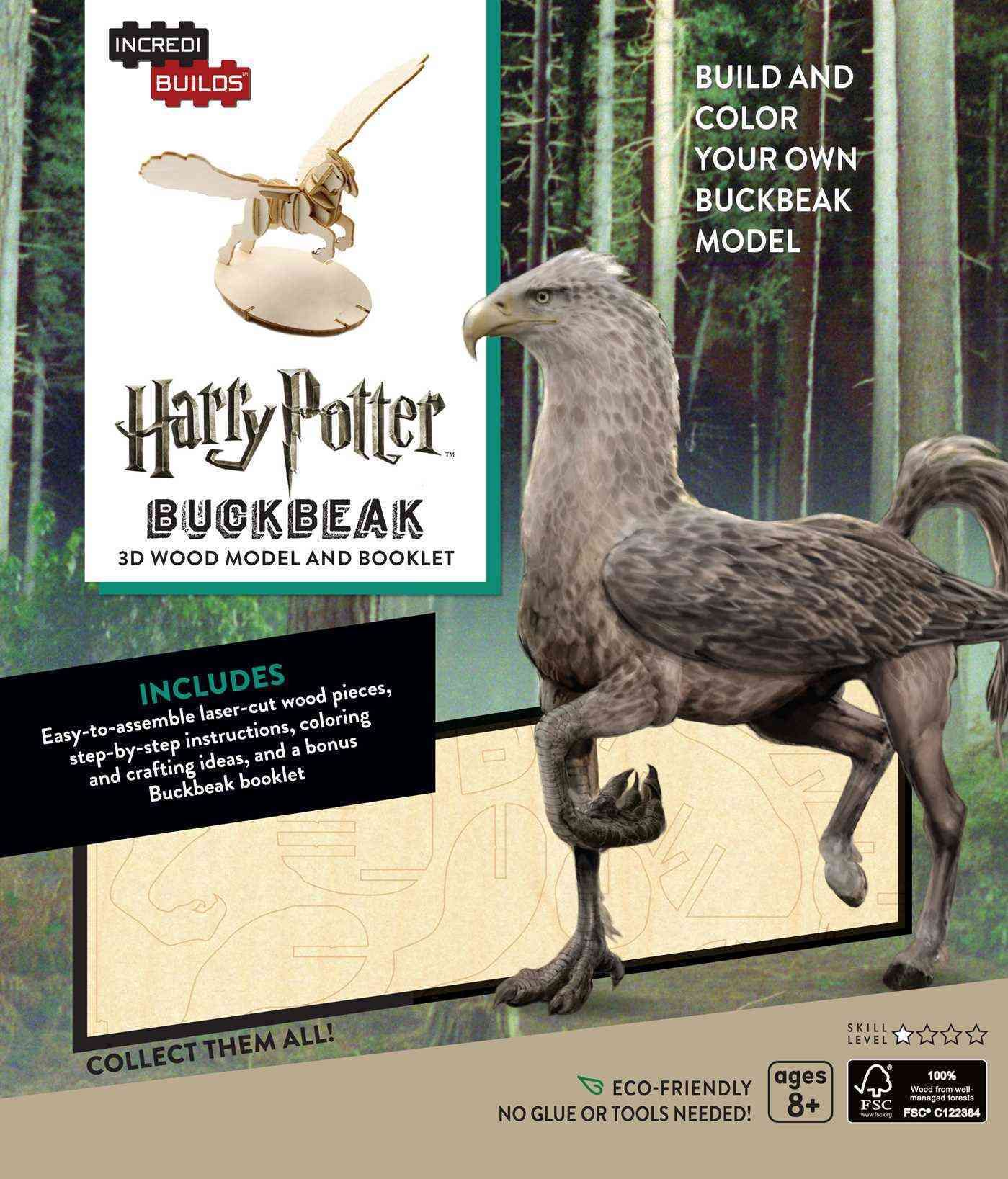 IncrediBuilds: Harry Potter: Buckbeak 3D Wood Model and Booklet (Kit)