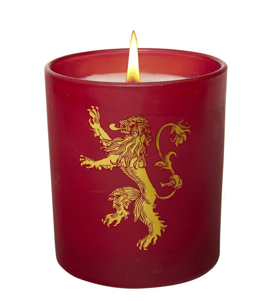 Game of Thrones: House Lannister Glass Candle 9781682982815