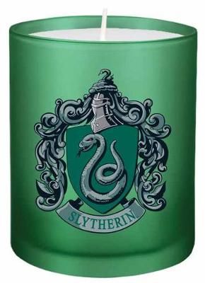 Harry Potter: Slytherin Glass Votive Candle 9781682984949