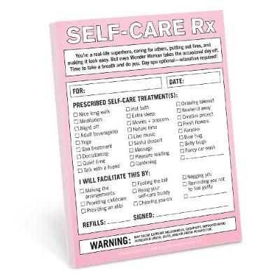 Knock Knock Self-Care Rx Nifty Note By Knock Knock 9781683493051