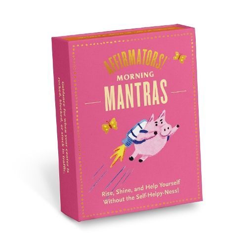 Knock Knock Affirmators! Mantras (Morning) Card Deck, 40 Cards (Cards)