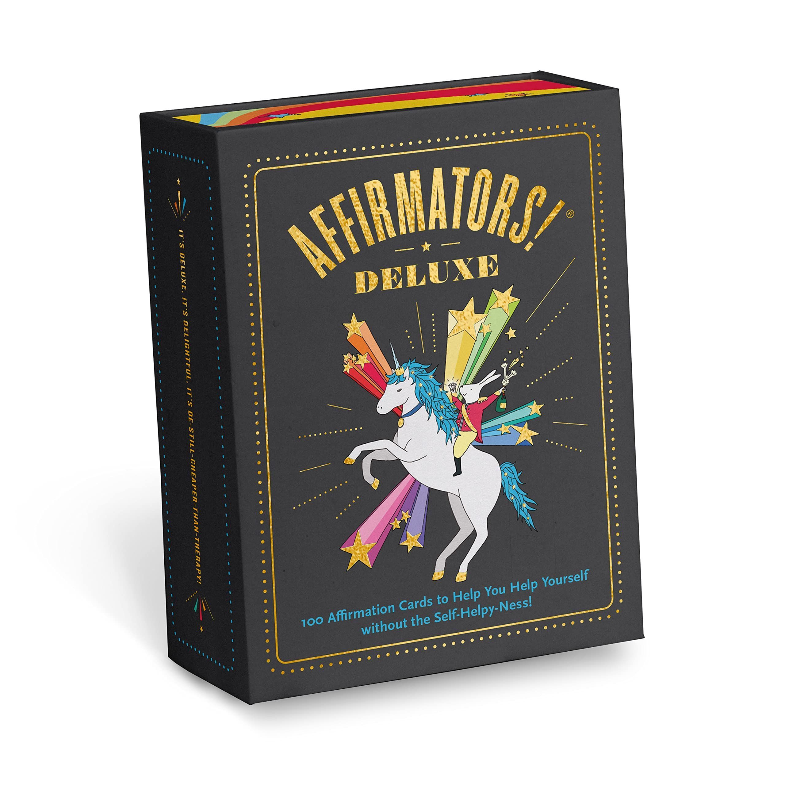 Knock Knock Affirmators! Deluxe Deck: 100 Affirmation Cards (Cards)