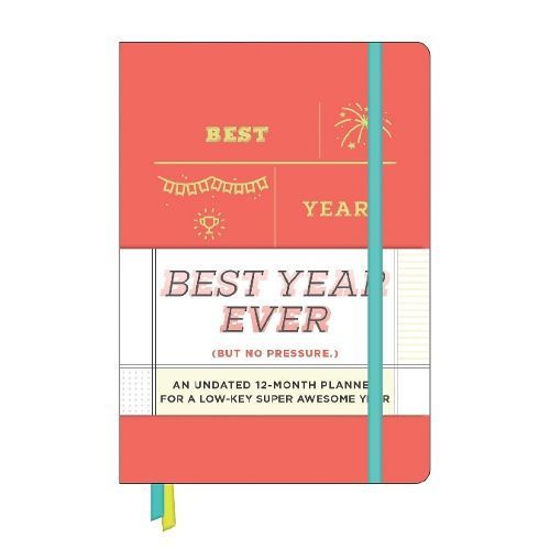 Knock Knock Best Year Ever Large Hardcover Planner By Knock Knock