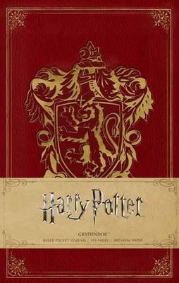 Harry Potter: Gryffindor Ruled Pocket Journal 9781683830313 (Diary)