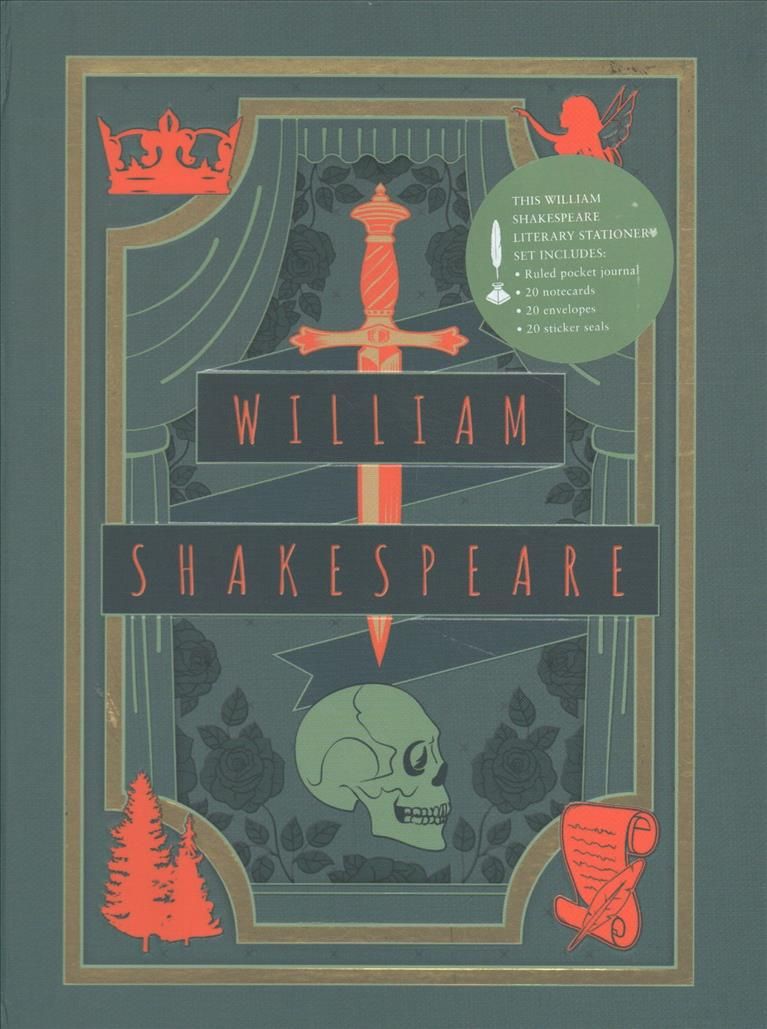 Literary Stationery Sets: William Shakespeare By Insight Editions