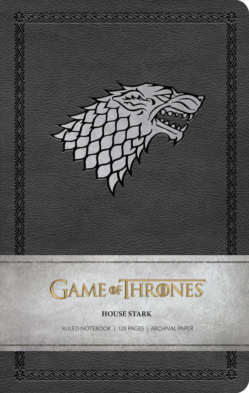 Game of Thrones: House Stark Ruled Notebook 9781683836650